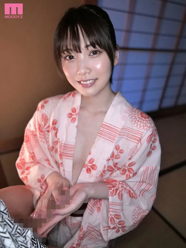 温泉旅館で浴衣を着て手コキをする石川澪